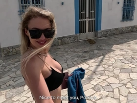 dude's cheating on his future wife 3 days before wedding with random blonde in greece