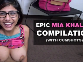 mia khalifa - epic compilation (with cumshots!) how long can you last before nutting?