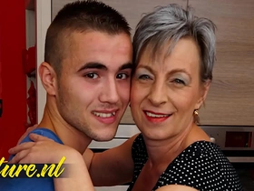 horny stepson always knows how to make his step mom happy!