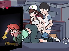 camp pinewood 2 // all sex animations (hentai game)
