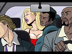 interracial cartoon video