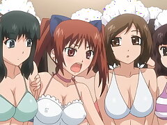 teen orgy at the public pool! hentai [subtitled]