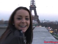 pickedup french babe interracial buttfucked